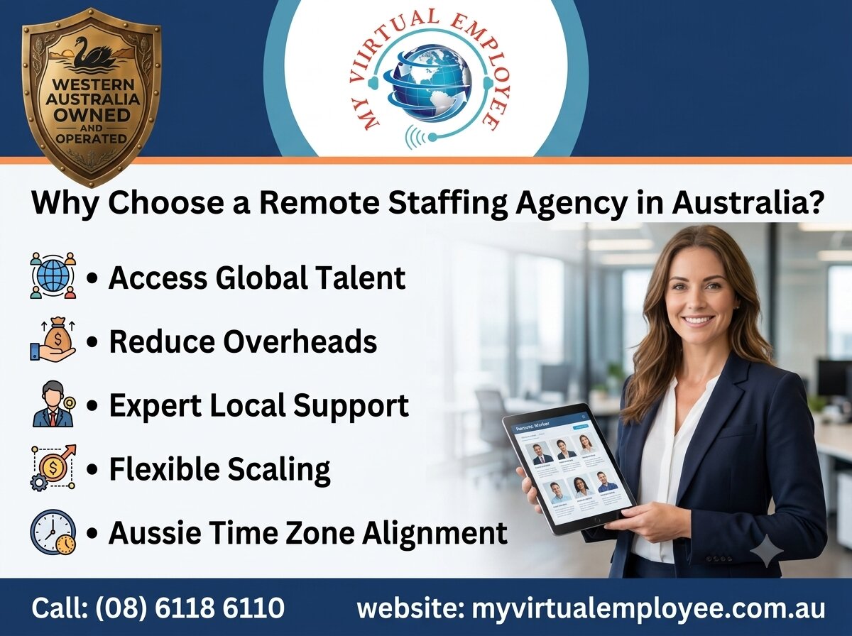 Why Choose A Remote Staffing Agency in Australia?